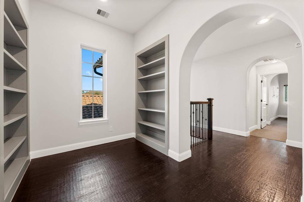 Bonus flex space upstairs could be used as a study nook or work from home space.
