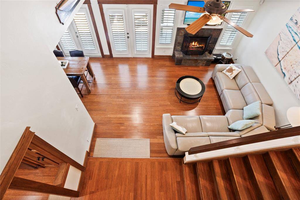 View from the loft.