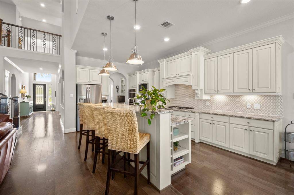 This gourmet kitchen is designed to inspire and impress.