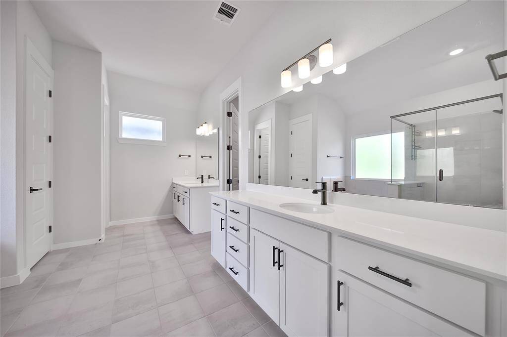 View of primary bathroom.