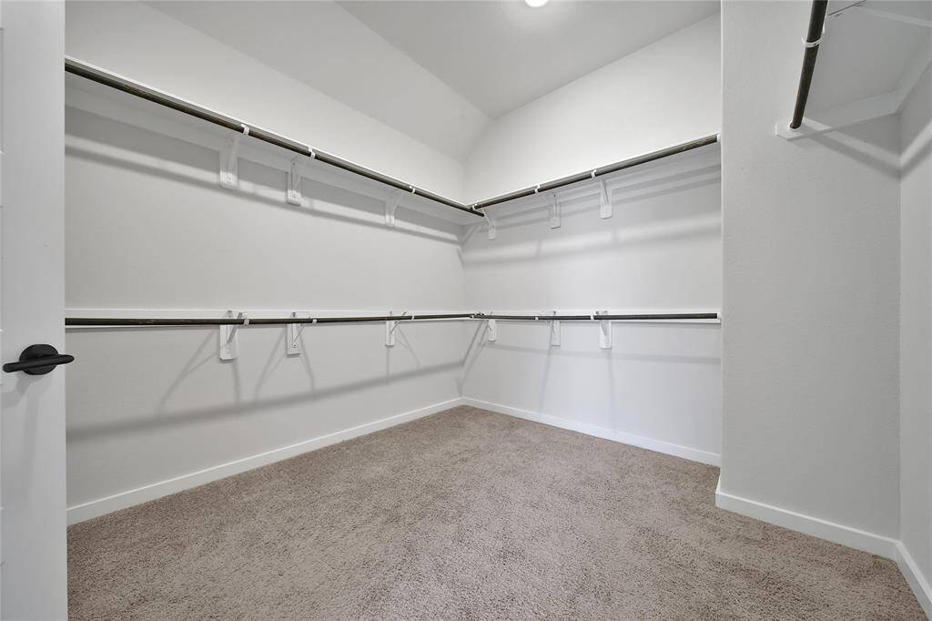 View of primary closet.