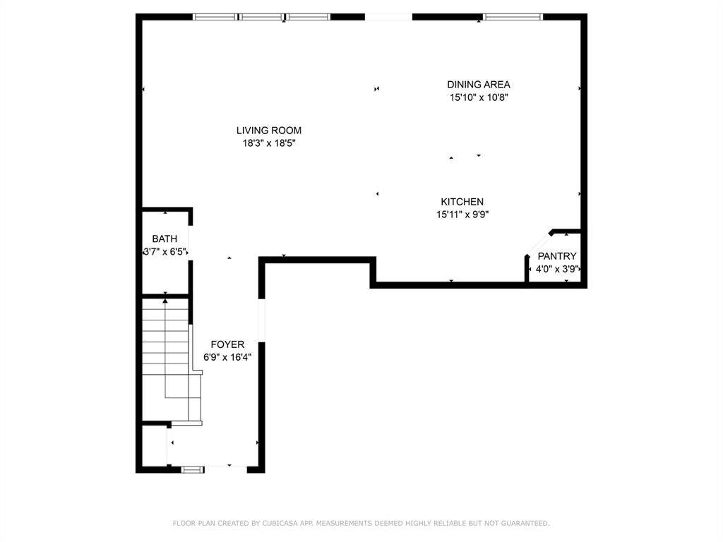 Floorplan level 1.