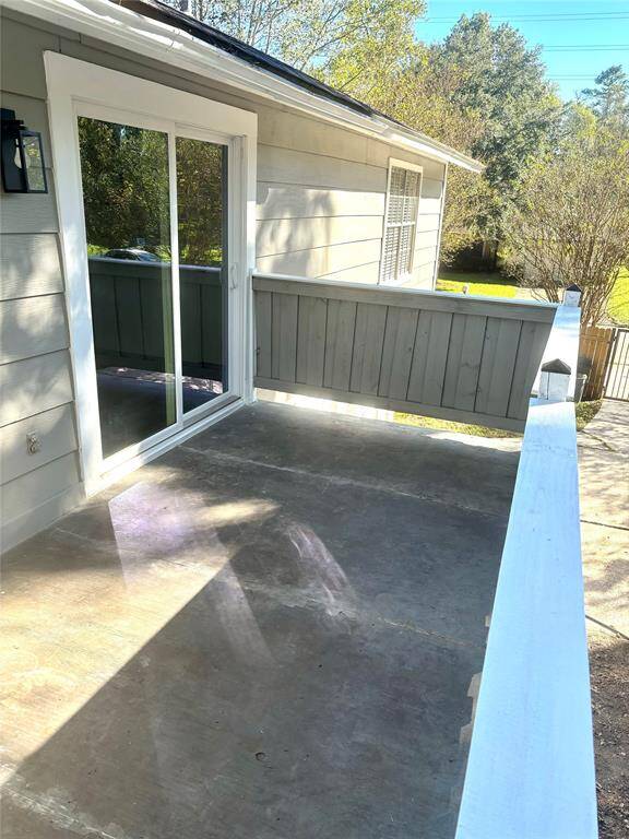 Kitchen balcony