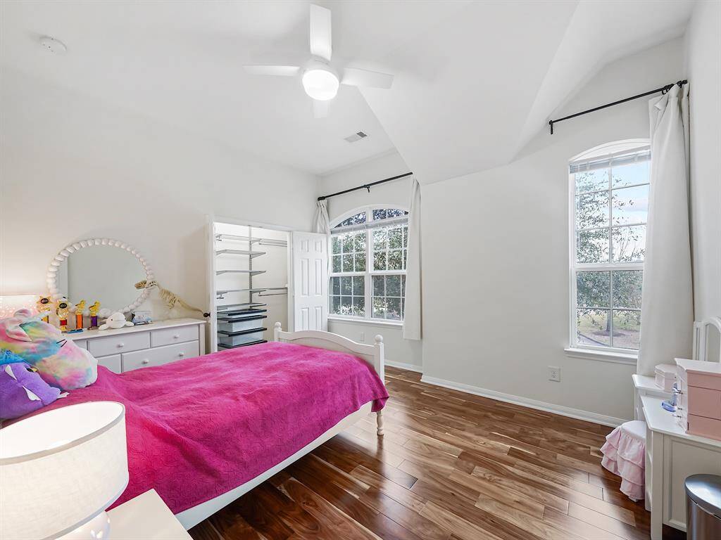 Upstairs boasts three generously sized secondary bedrooms, perfect for family or guests. Enjoy ample space for relaxation and personalization in each room. Create comfortable retreats for everyone in this beautifully designed home.