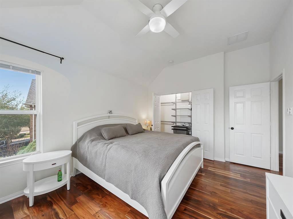 Each bedroom's closet is equipped with Elfa Closet systems! Perfect for organization!