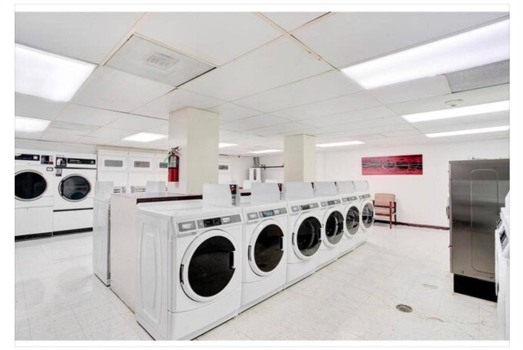 Central laundry. Pictures are from previous staging.