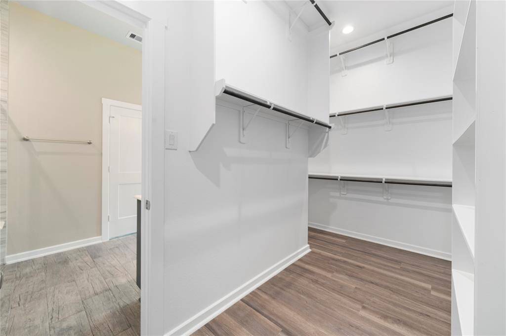 Primary bedroom closet