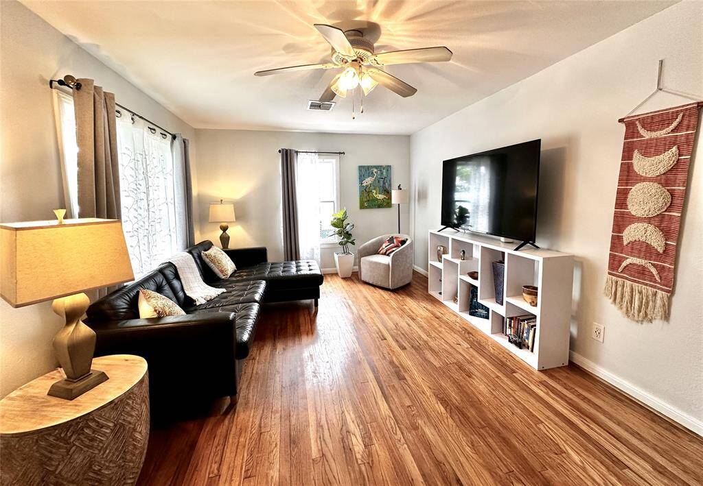 Offered furnished, the entry area and coat closet lies adjacent to this spacious light filled living area.