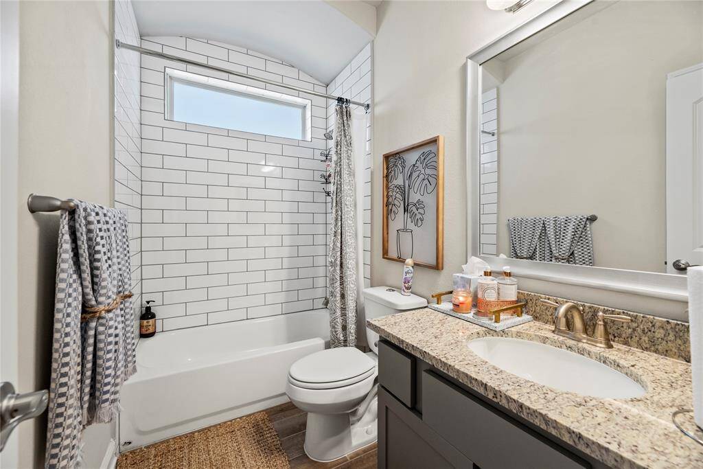 Hallway bathroom
