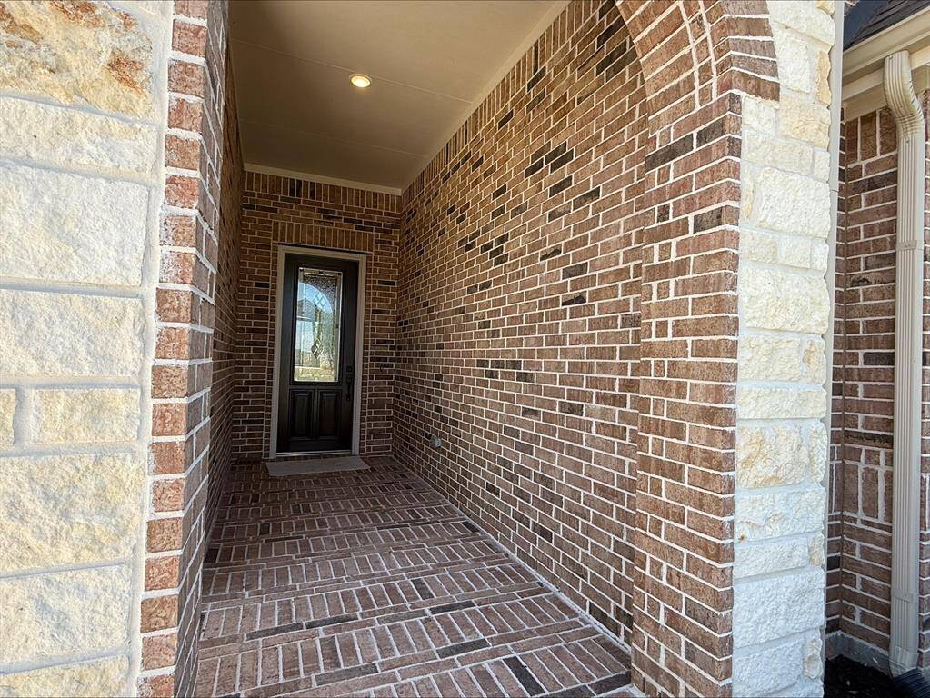 Welcoming front porch