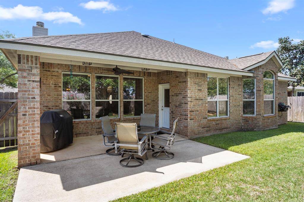 Your green space.  Plenty of room for a pool, playset or to plant your garden.