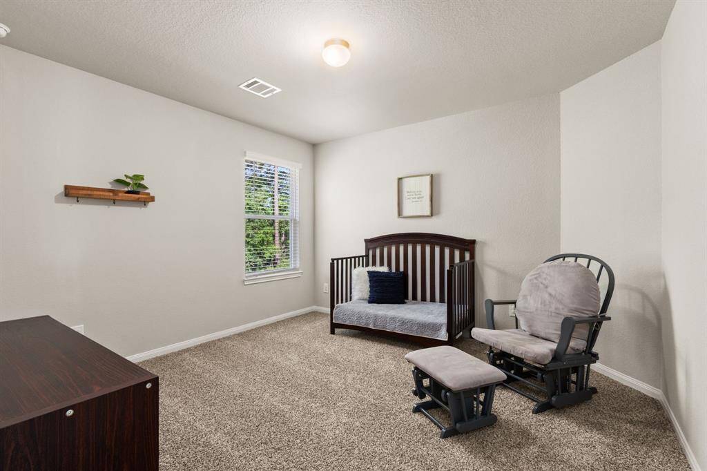 3rd Bedroom staged as a Nursery