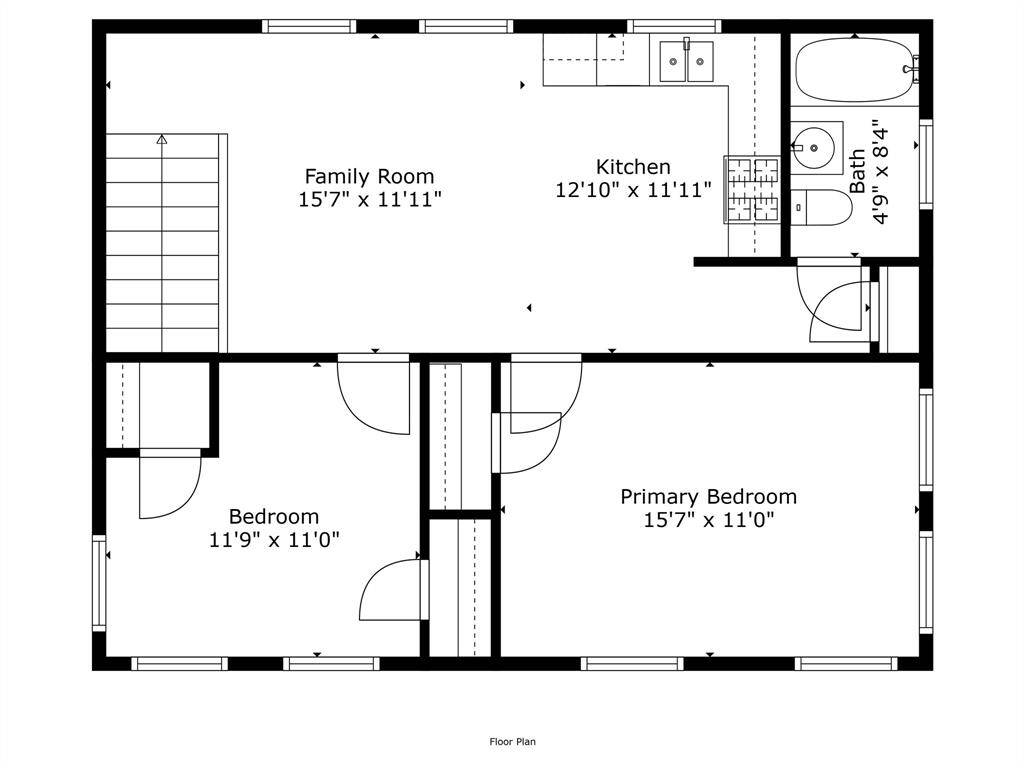 Garage Apartment Floor Plan