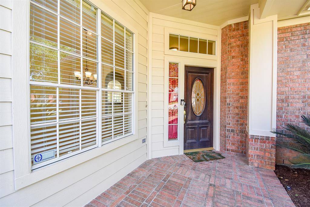Another view of the front covered porch