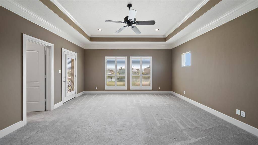 VERY spacious primary suite with East facing balcony access and great natural light. Dual large closets....not very common in bay homes. As mentioned, this is such a great plan!
