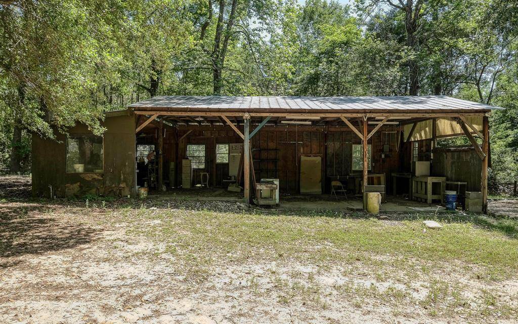 Backyard barn for storage or a shop!