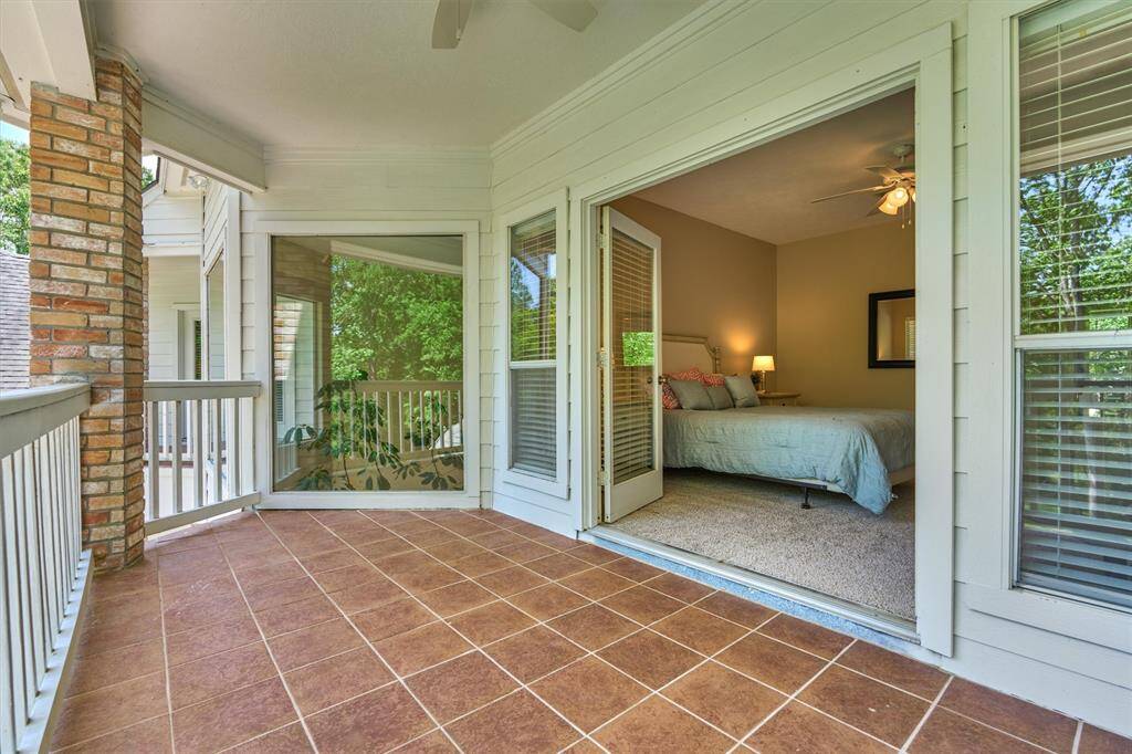 Balcony for secondary bedroom #2. Look at the space!
