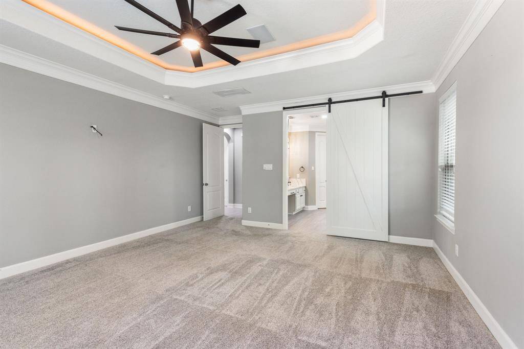 Plenty of space for your oversized bedroom furniture.