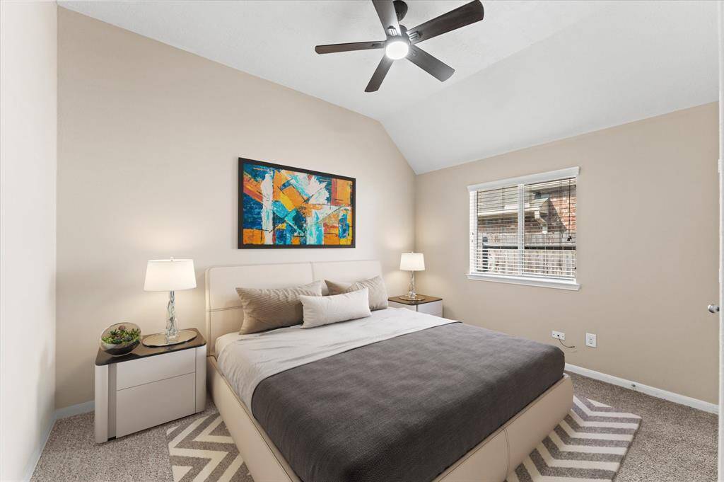 A cozy and inviting third bedroom, perfect for restful nights and peaceful mornings. Neutral tones provide a soothing backdrop, ready to be personalized with favorite colors and décor.