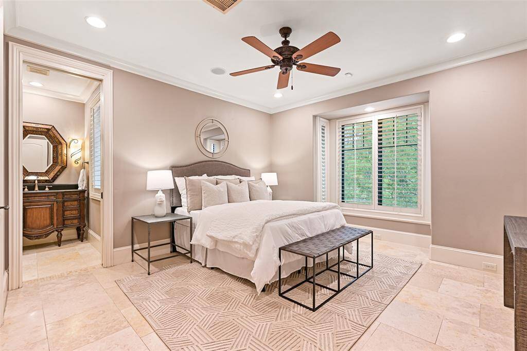 Each secondary bedroom is equipped with it's own ensuite bath and large walk-in closet.