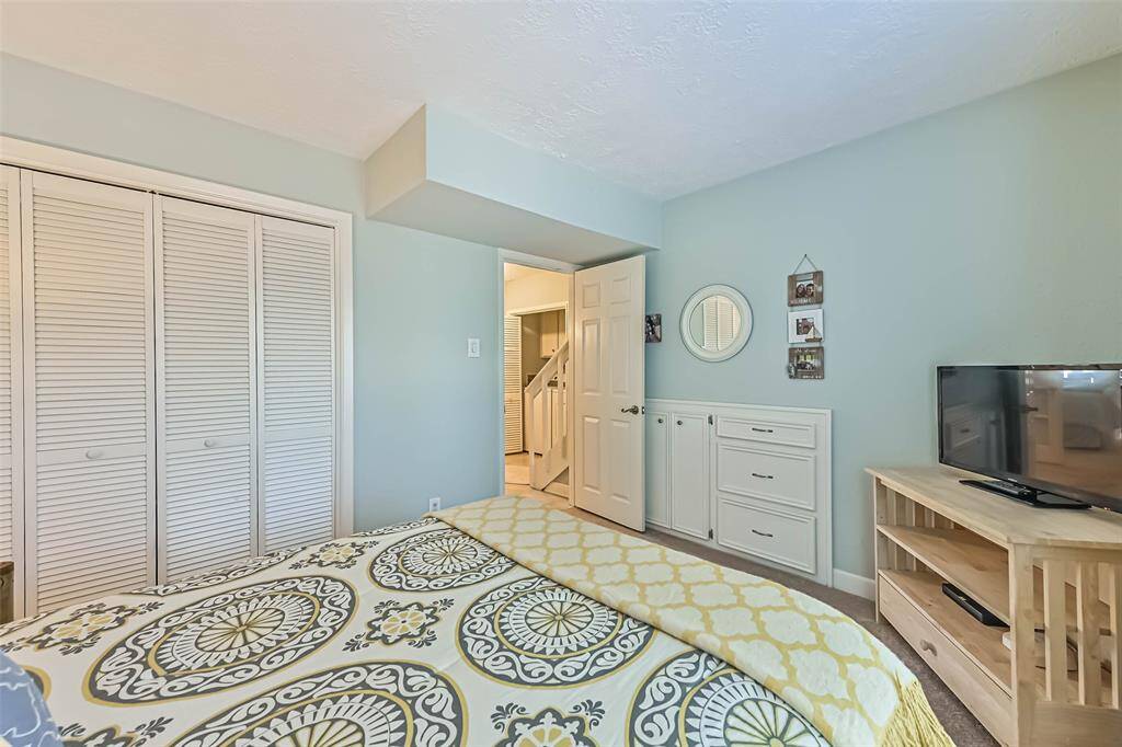 Built in dresser with under stairs storage