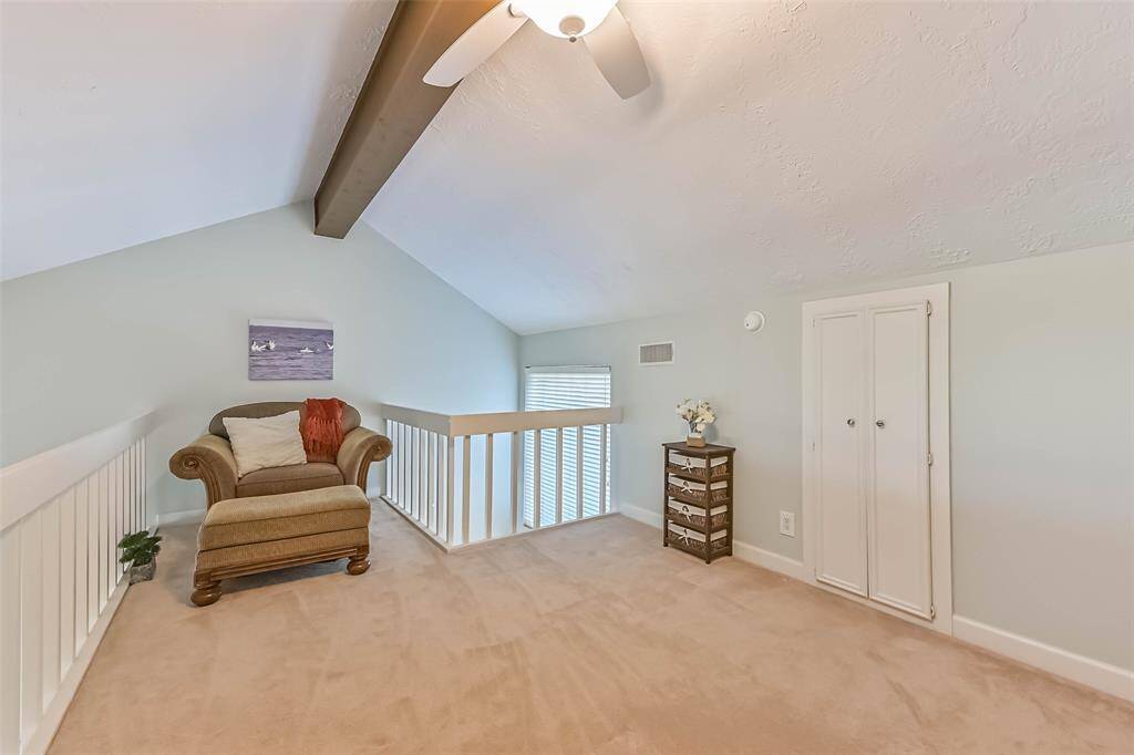 Loft area can be used for office space or 3rd bedroom