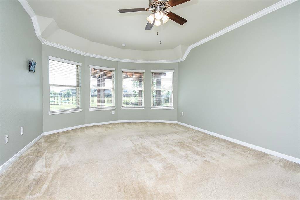 Bay windows overlooking the lovely water view