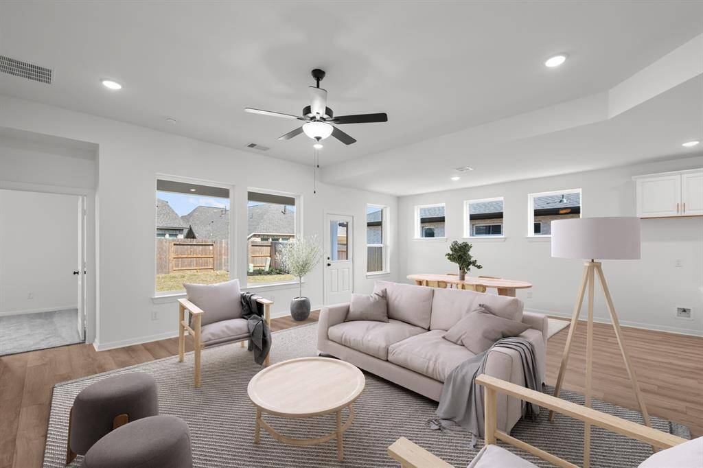 Virtually staged to give you the visual you need to see furniture placement and how the home can live.