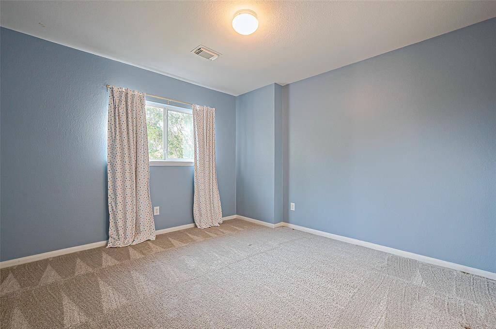 Generous sized 2nd Bedroom with large closet