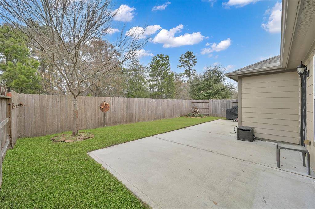 Porch area/ back yard