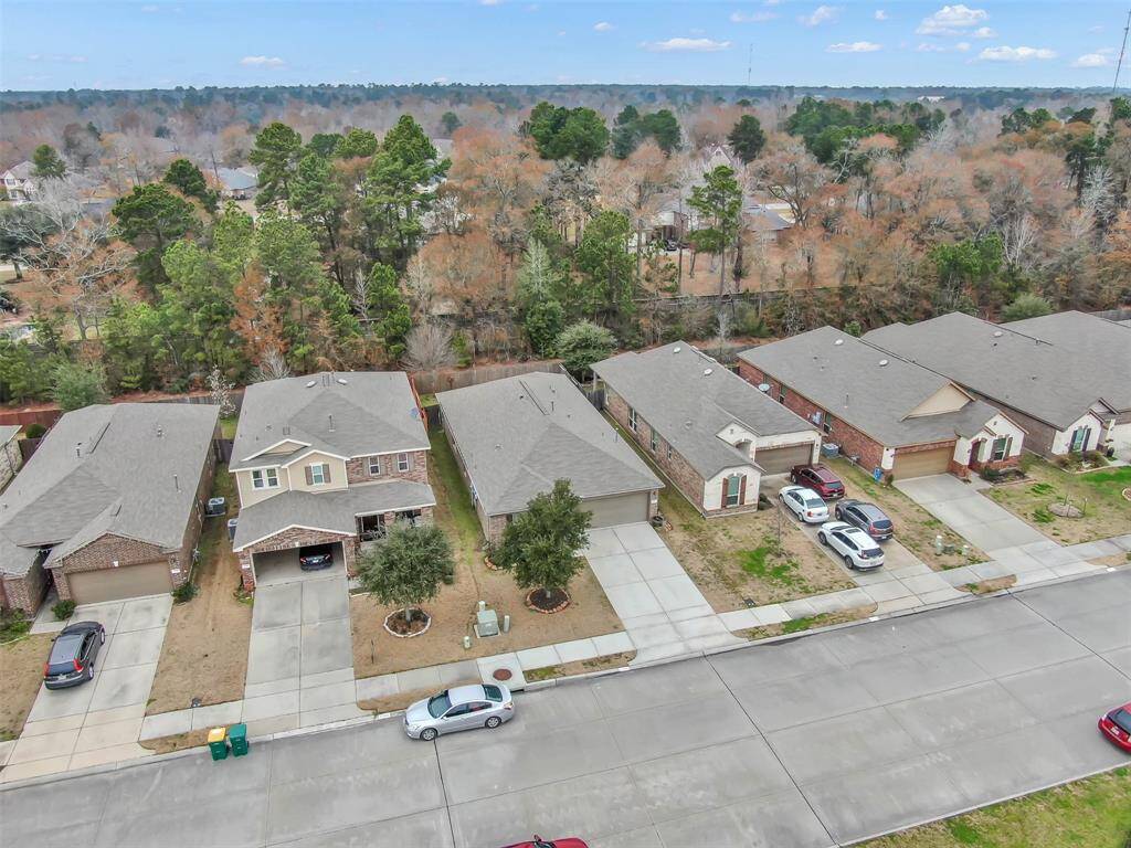Home backs to a green space