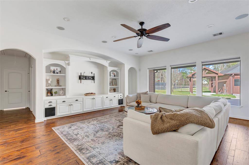 Open living room