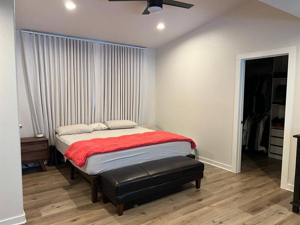 Primary Bedroom with High Ceilings