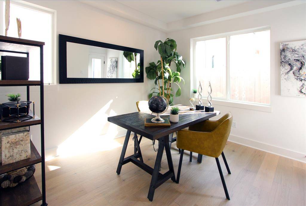 Bright and inviting first-floor bedroom perfect for restful nights.
