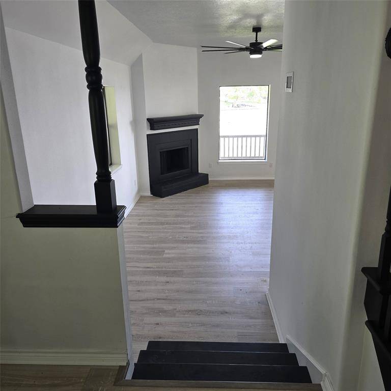 VIEW FROM ENTRY TO LIVING ROOM