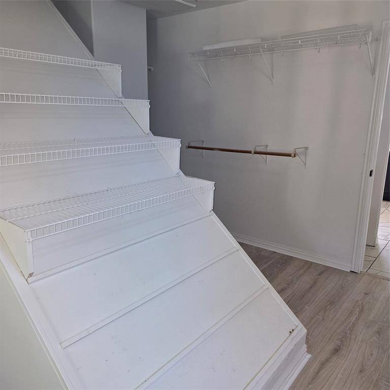 MASTER BEDROOM CLOSET SHOE RACK