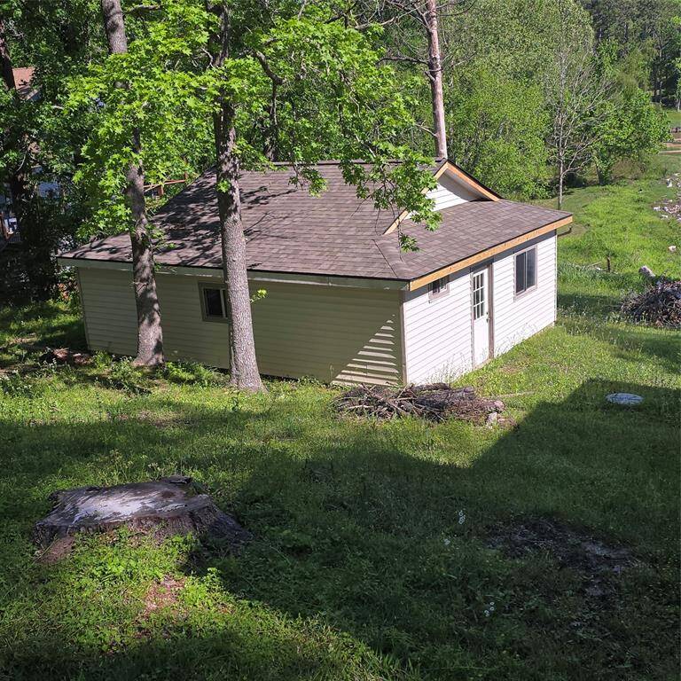VIEW OF GARAGE OR WHAT WOULD MAKE AN EXCELLENT GUEST HOME