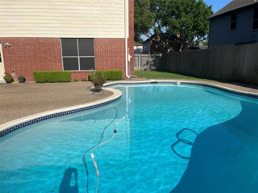 The pool has been impeccably maintained and was completely resurfaced 5 years ago, plus a new motor installed in 2022 and a Polaris in 2021.