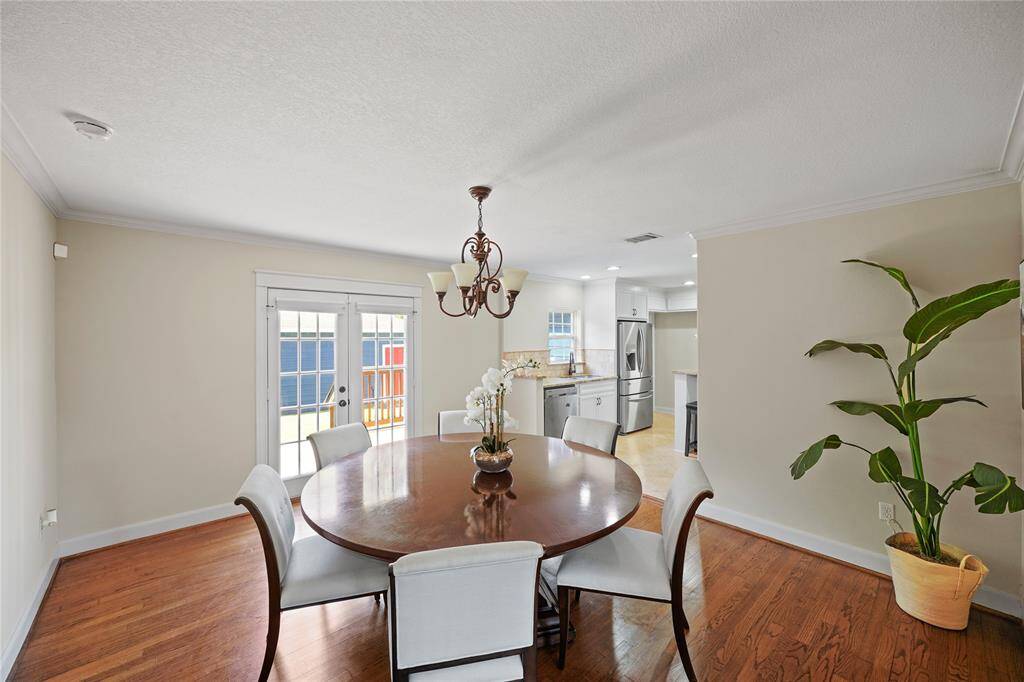 Enjoy direct access to your deck through elegant French doors, leading to your private outdoor retreat.