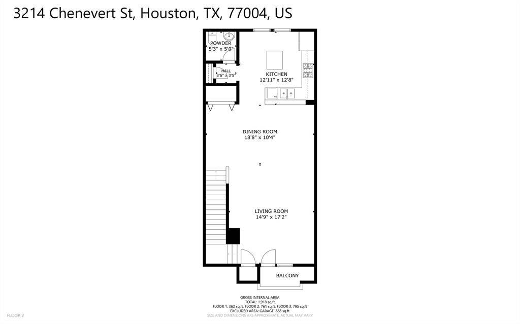 Floor plan - 2nd floor