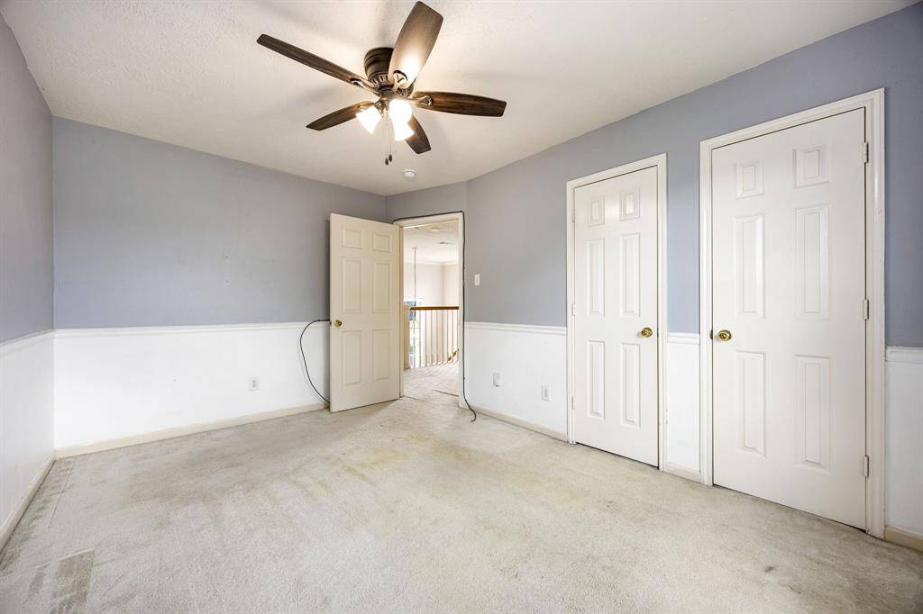 Another view of the second secondary bedroom upstairs.