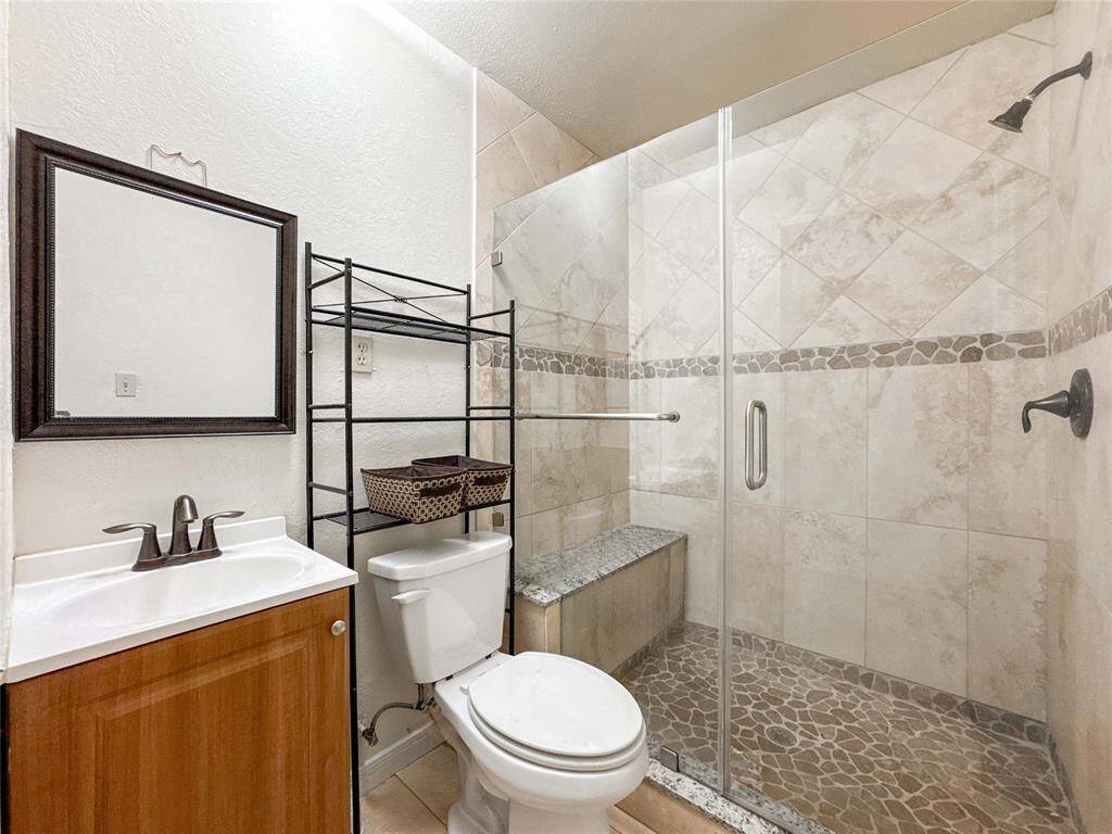 Master bedroom bathroom.