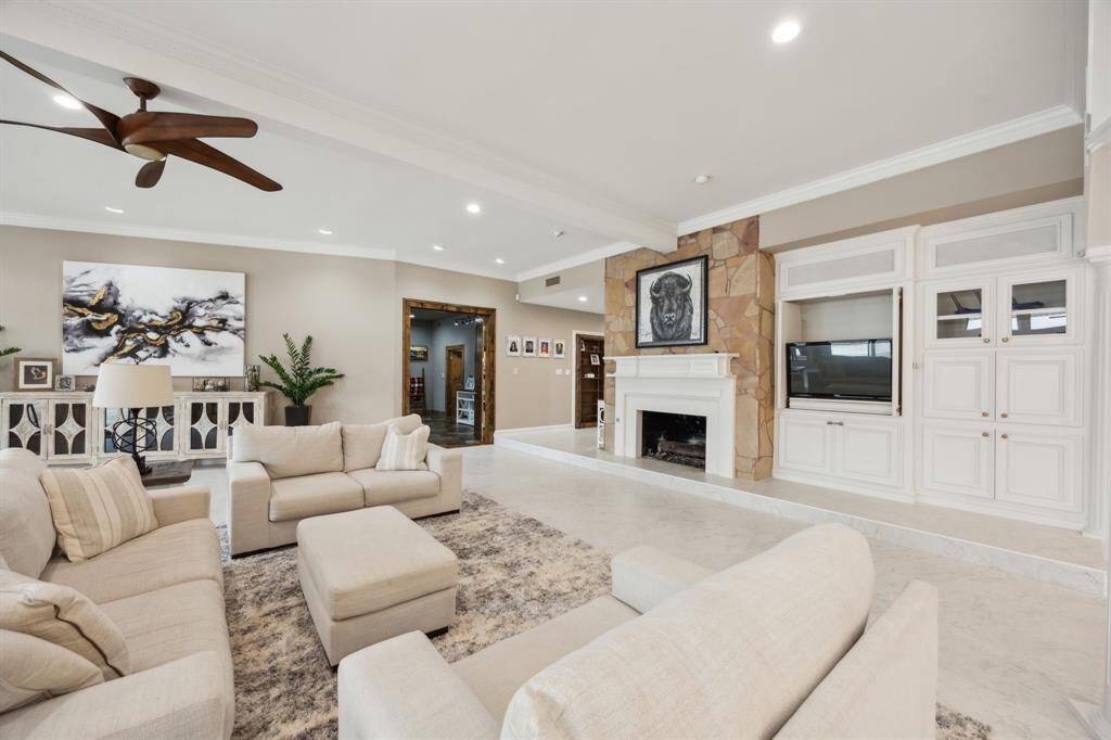 Renovated living room