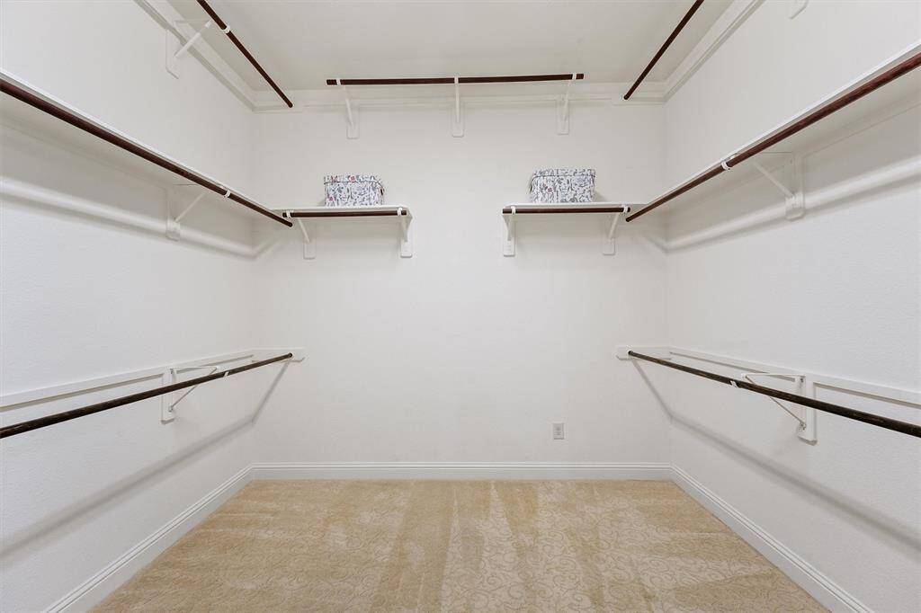 10x10 upgraded primary closet!