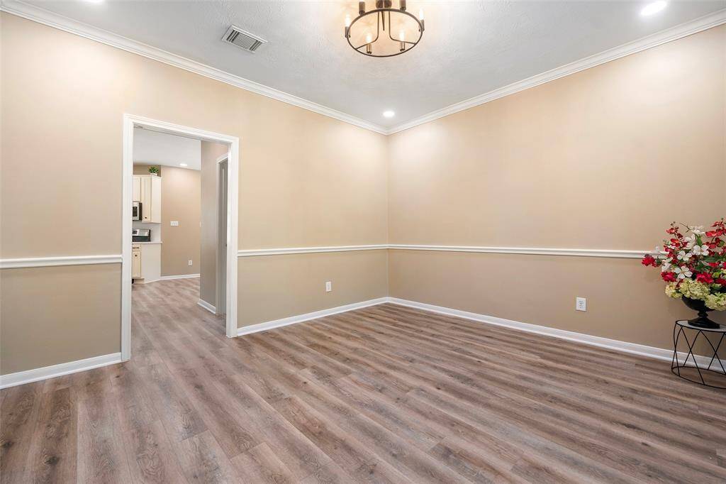 Formal Dining Room leading to Kitchen