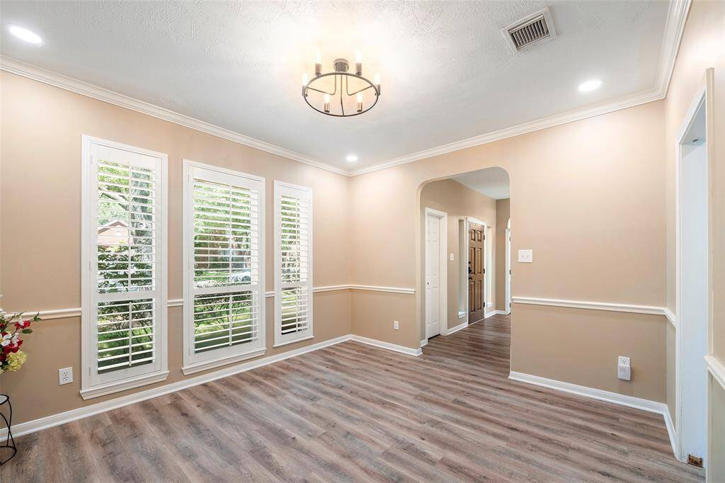Formal Dining Room leading to Foyer