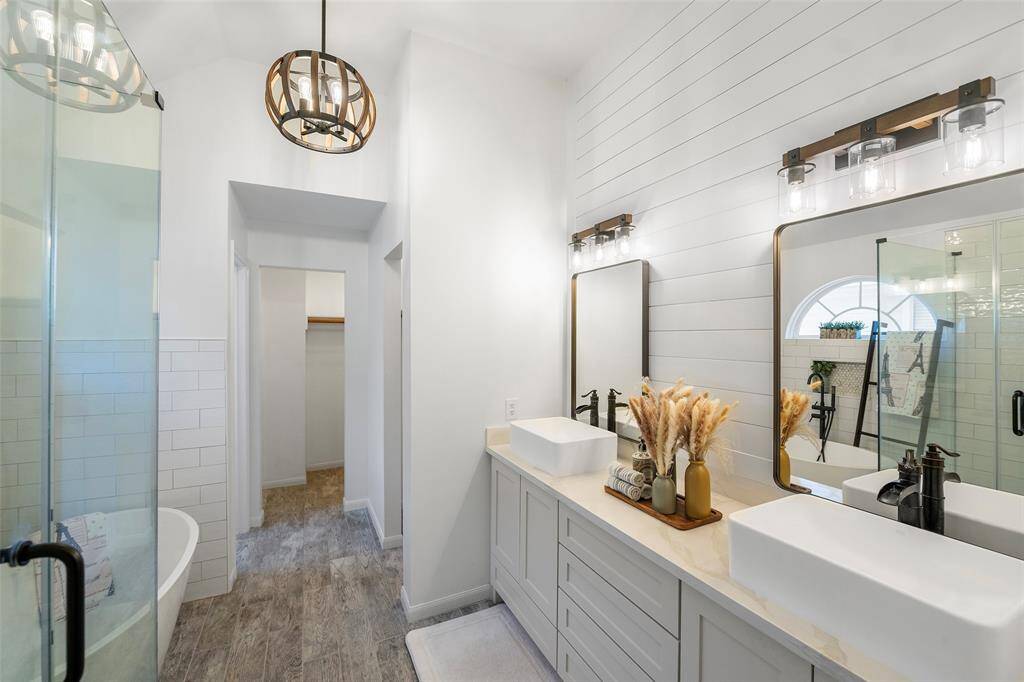 Primary Bathroom with Double Sink