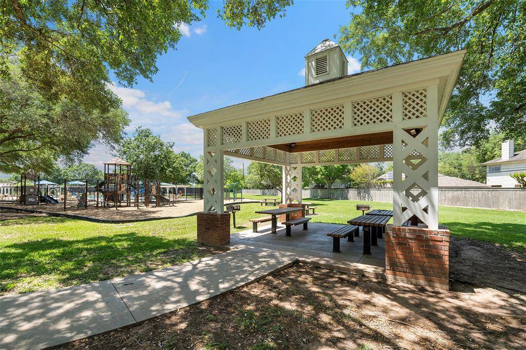 Gazebo sitting area