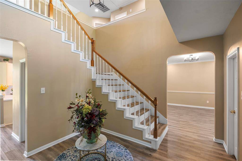 Foyer and stairs