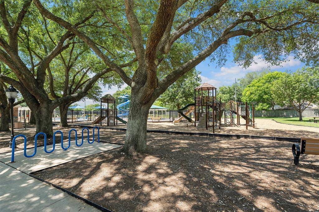 Playground and Bike Parking